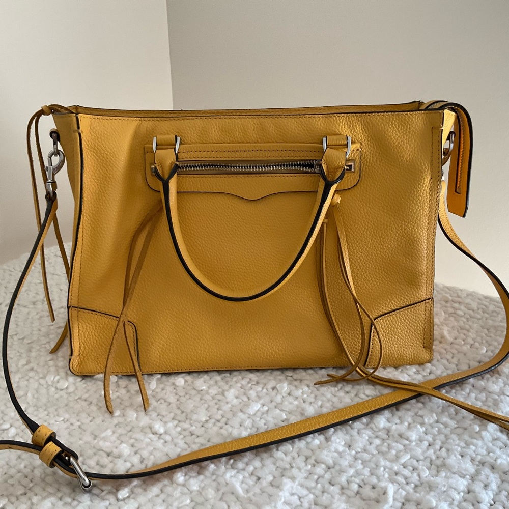 Rebecca Minkoff Yellow Leather Regan Bag